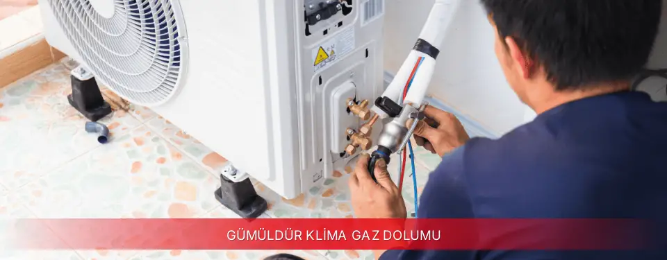 Gümüldür İlçemi Viessmann Klima Gaz Dolumu